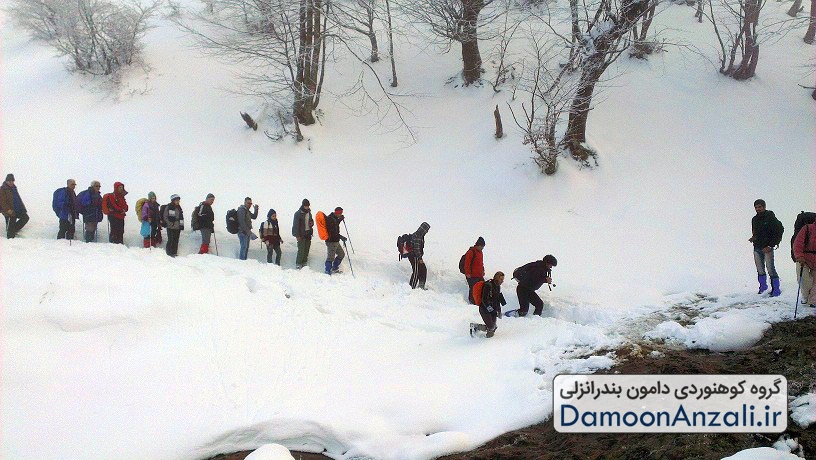 گزارش صعود به کوهروبار پاییز 1392 گروه دامون انزلی