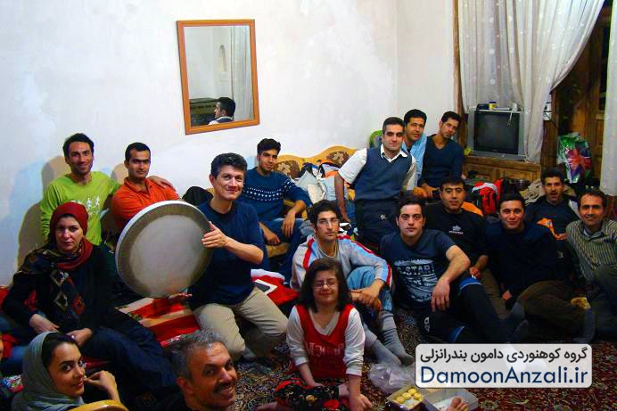 گزارش صعود شاه معلم دو روزه زمستان گروه دامون انزلی