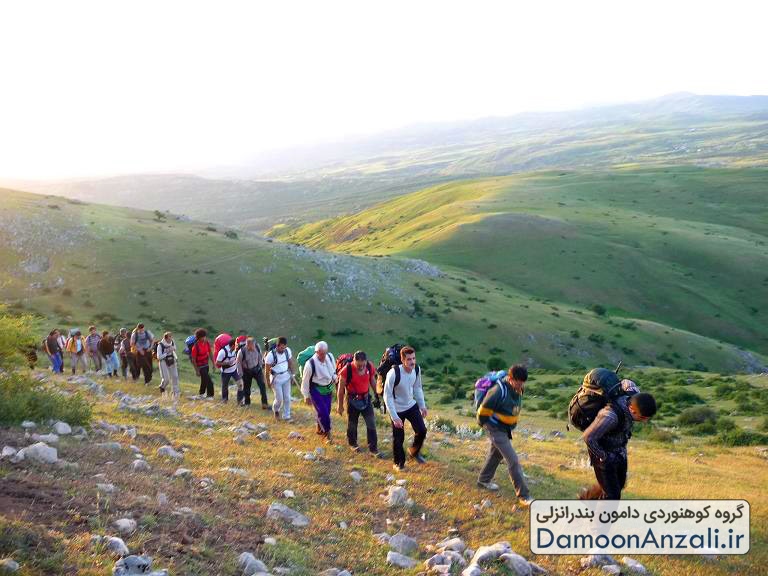 گزارش صعود به درفک شرقی گروه دامون انزلی 15 و 16 خرداد 1393