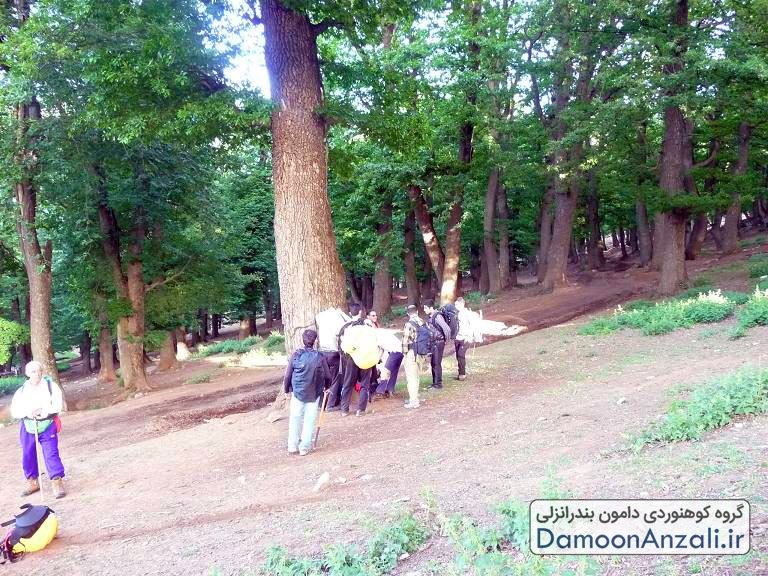 گزارش صعود به درفک شرقی گروه دامون انزلی 15 و 16 خرداد 1393