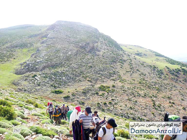 گزارش صعود به درفک شرقی گروه دامون انزلی 15 و 16 خرداد 1393