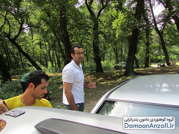 گزارش دوچرخه سواری انزلی تا آبشار پره سر گروه دامون 20 تیر 1393